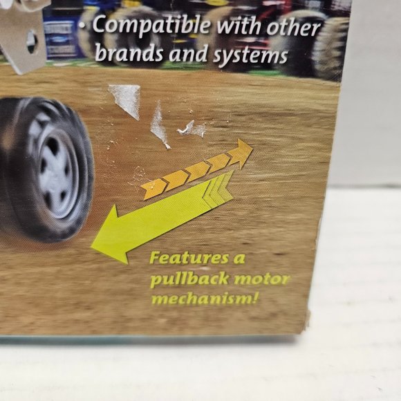 New Monster Truck Construction Set #6269 Stainless Steel 94pcs Pullback Motor - Picture 6 of 13